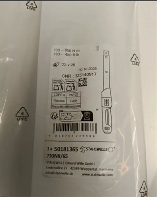 Llave dinamométrica profesional