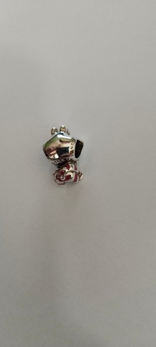 Charm Pandora Disney Gato Rosa