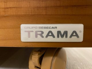 Cómoda cambiador bebé madera diseño oso