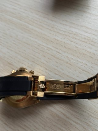 Reloj Estilo Rolexx Daytona Oro Negro