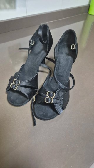 Zapatos de baile negros talla 37