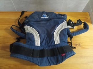 Mochila Portabebés Manduca Azul