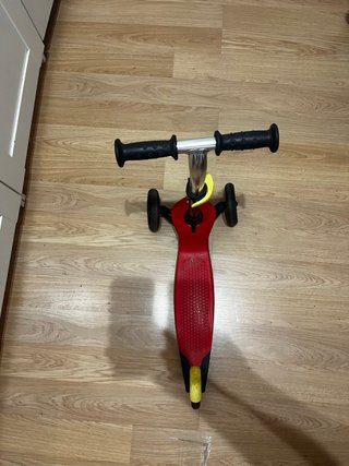 Patinete infantil 3 ruedas rojo