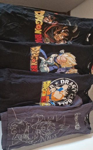 Lote Camisetas Dragon Ball Z