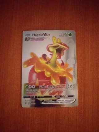 Carta Pokémon Flapple VMAX 320 HP