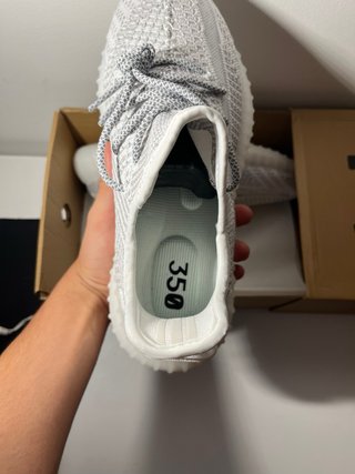 Zapatillas Yeezy Boost 350 Gris/Blanco Talla 42
