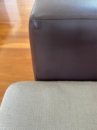 Divano chaiselongue in pelle/tessuto (Santander, Cantabria)