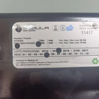 Cofre Modula Voyager 340L Gris