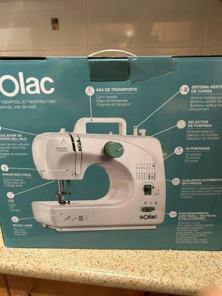Máquina de coser Solac Cotton 16.0