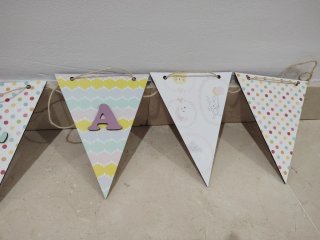 Banderola madera personalizada PAULA