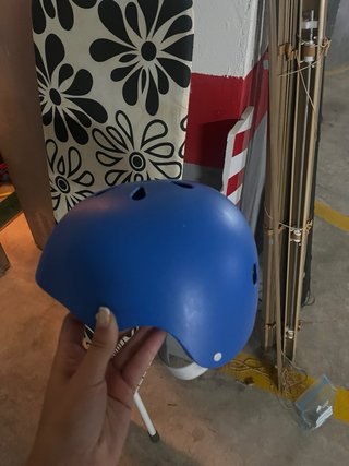 Casco Patinete/Bici Niño Talla M Azul