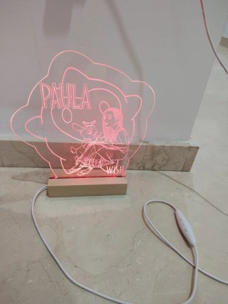 Luz LED Personalizada Paula