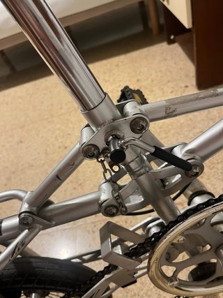 Bicicleta Plegable Gekko Plata