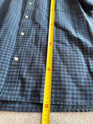 Camicia H&M a quadri blu taglia XL