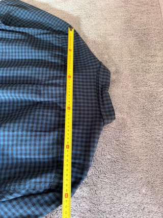 Camicia H&M a quadri blu taglia XL