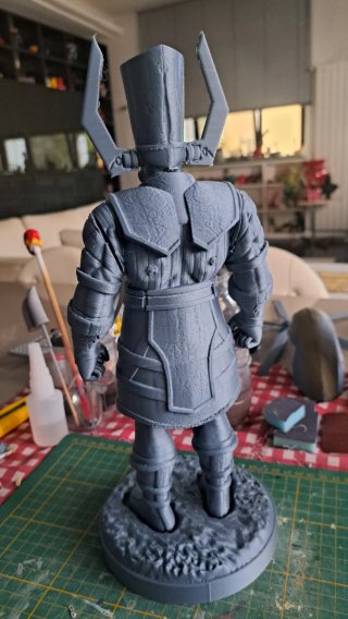 Statua Galactus stampa 3d