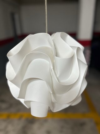 Lámpara colgante Ikea blanca