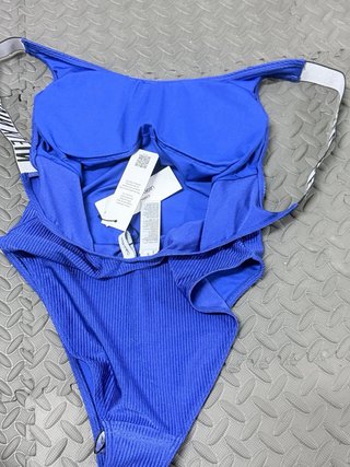 Bañador Calvin Klein Azul Mujer