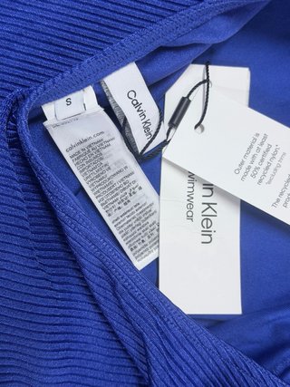 Bañador Calvin Klein Azul Mujer