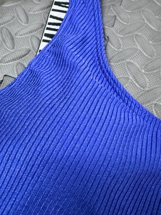 Bañador Calvin Klein Azul Mujer
