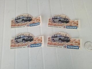 4 Pegatinas Nissan Patrol 4x4
