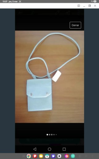 OCASION Bolso mini bandolera Mango azul