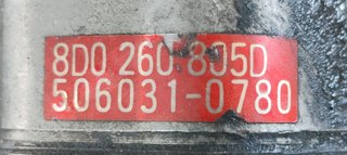 COMPRESOR AIRE ACONDICIONADO AUDI A4 BERLINA (B5)