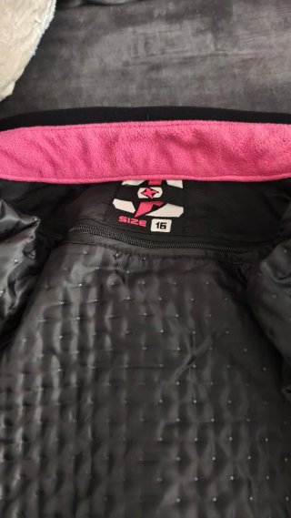 Chaqueta Moto Oxford Mujer Negra
