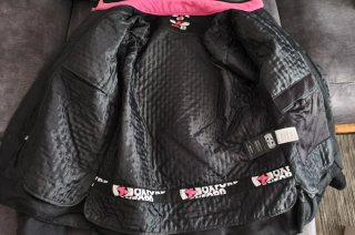 Chaqueta Moto Oxford Mujer Negra