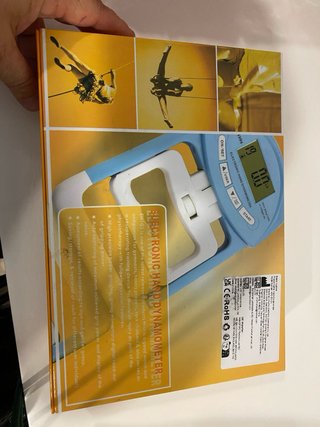 Dinamómetro de mano electrónico
