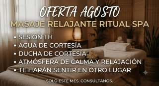 Oferta agosto relax !!