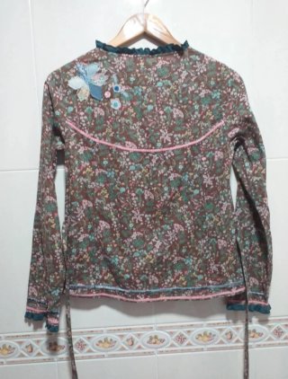 Camisa Pepe Jeans Mujer Talla S Flores