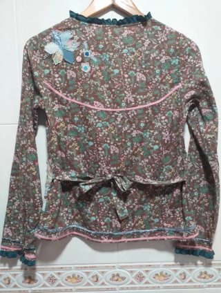 Camisa Pepe Jeans Mujer Talla S Flores