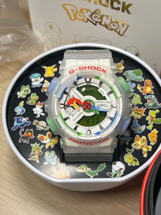 Reloj G-Shock x Pokémon 30 Aniversario Nuevo