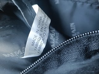 Bolso Viaje Balmain Paris Vintage Negro