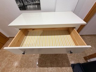 Cómoda HEMNES 3 cajones blanca