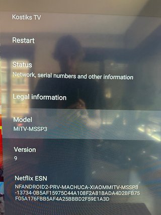 Xiaomi Smart TV 55” 4K (L55M7-7AEU)