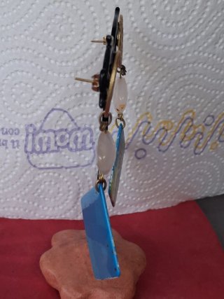 Orecchini donna pendenti gufo