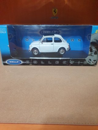 Fiat 500 Welly  scala da 1/18