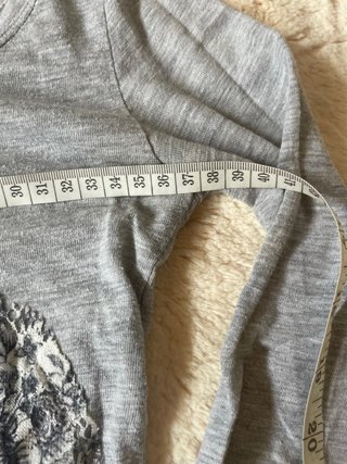 Camiseta BSK Corazón Encaje Talla S