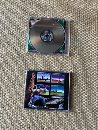 Jogos Sega Saturn - Virtua Fighter e Bootleg Sampl