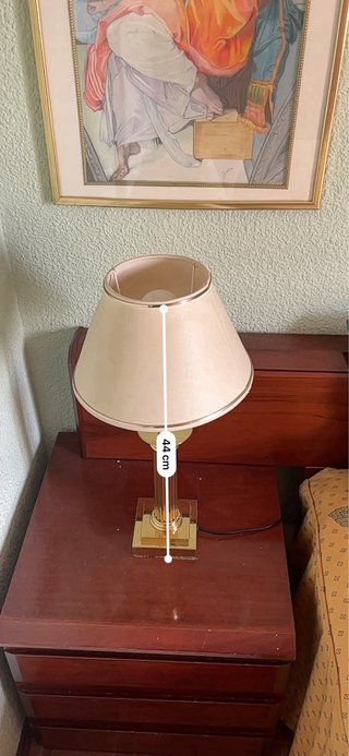 Pack 2 lámparas de mesilla estilo elegante
