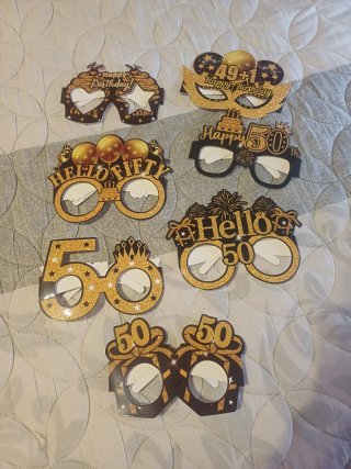 Lote Gafas Divertidas Cumpleaños 50
