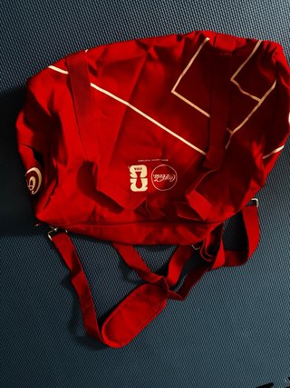 Mochila Coca-Cola Roja Fútbol