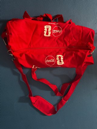 Mochila Coca-Cola Roja Fútbol