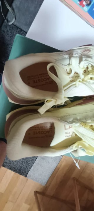 Zapatillas Lacoste Elite Active Beige/Rosa