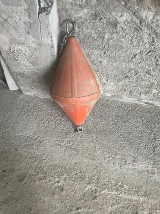 Boya de fondeo naranja