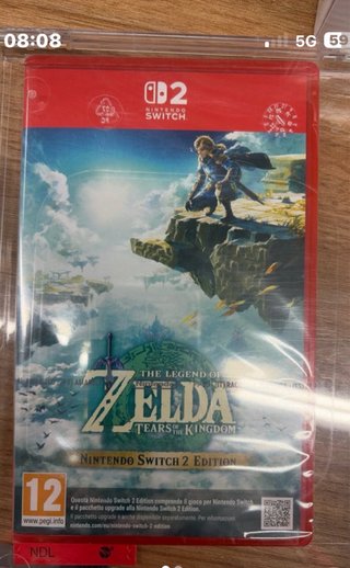 Zelda Tears of the Kingdom Nintendo Switch 2 Editi