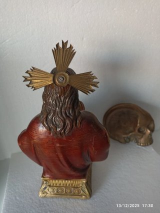 Escultura Sagrado Corazón de Jesús Antiguo