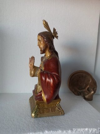Escultura Sagrado Corazón de Jesús Antiguo